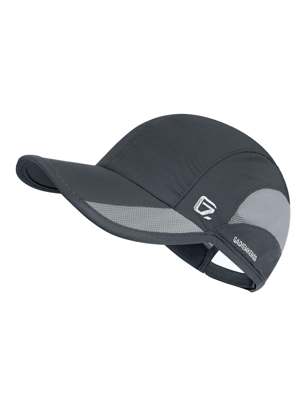 Quick Dry Run Hat Cooling Breathable Mesh | Dark Gray | Size 7-7 1/2